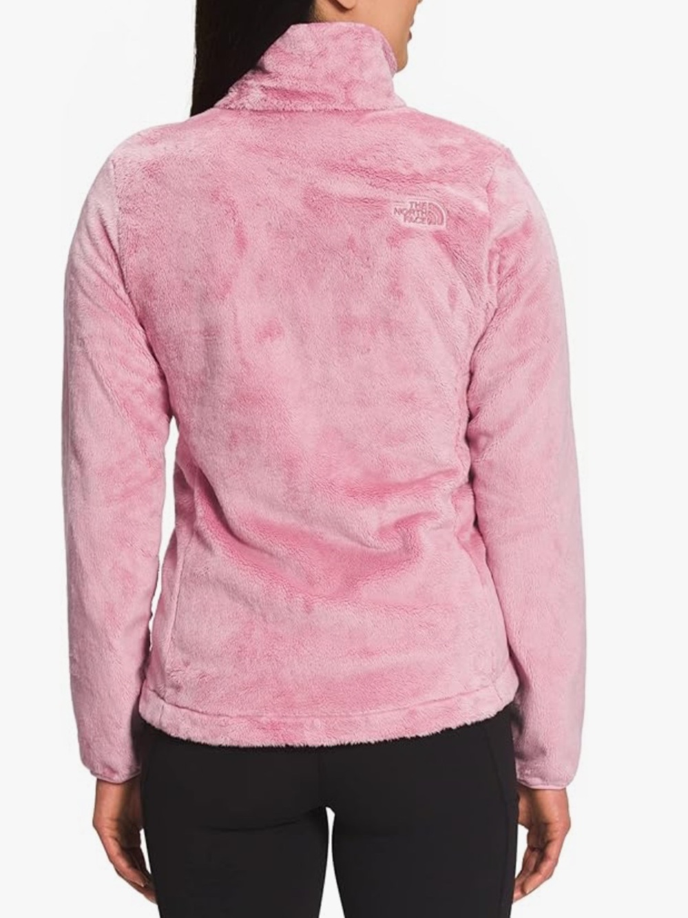 The North Face Women's Pink Osito Plush Fleece Jacket - Picture 2 of 9